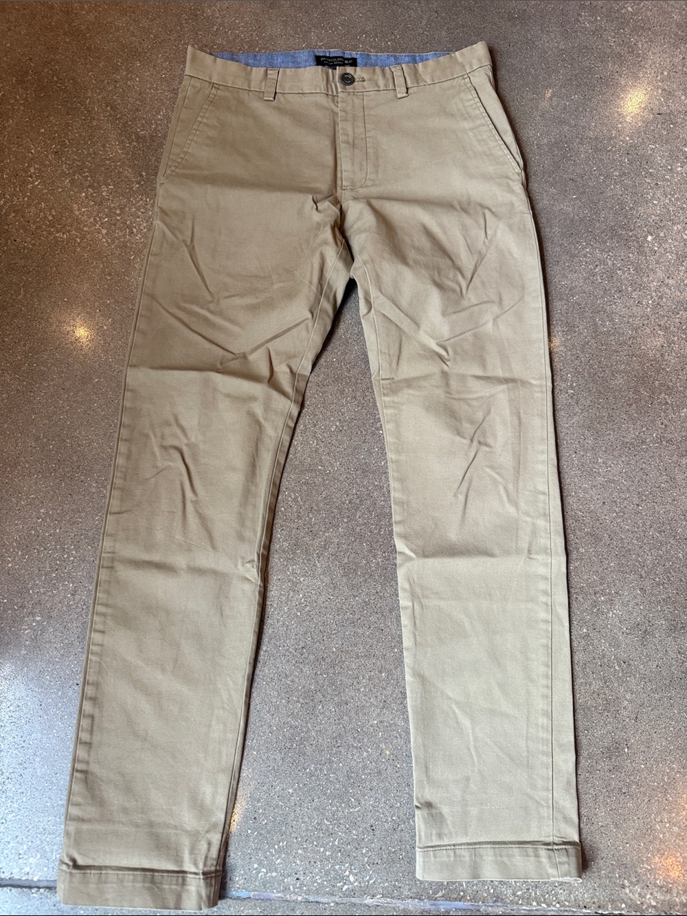 Banana Republic Khaki Straight-Fit Chinos